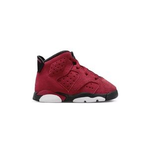 Nike Air Jordan Retro 6 Toro Bravo Varsity Red Black Infant Toddler Baby TD